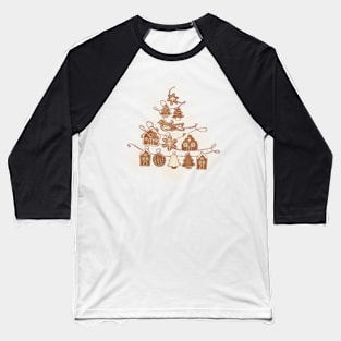 Gingerbread Cookies Baseball T-Shirt